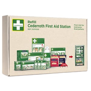 REFILL CEDERROTH TIL FØRSTEHJELPSSTASJON