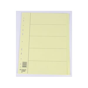 SKILLEBLAD ESSELTE A4 5-DELT MANILLA