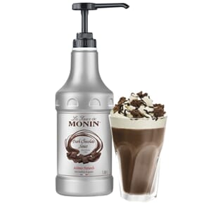 SJOKOLADESAUS MØRK 1,89L MONIN