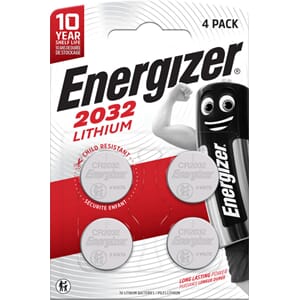 BATTERI ENERGIZER LIT CR2032 (4)