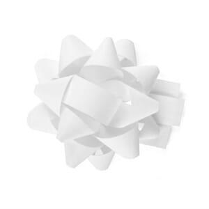 ROSETTER MILJØ 13MM HVIT (25)