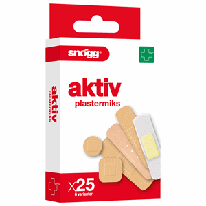 PLASTER AKTIVE MIKS 25STK 4041