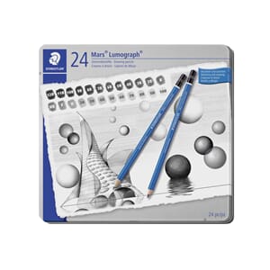 STAEDTLER BLYANT MARS LUMOGRAPH ASS (24)