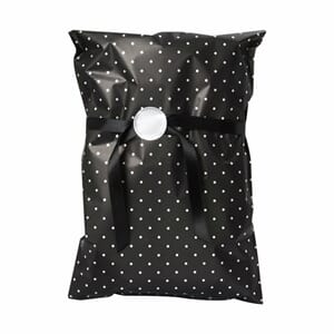 GAVEPOSE PRIKKER SORT MATT 25x38+4 CM(50)