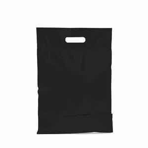FORSENDELSESPOSE SVART MATT 23X32,5+7 CM(100)