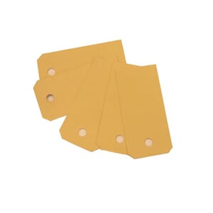 MERKELAPPER 8X3,8CM MANILLA M/HULL(1000)