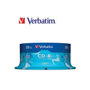 CD-R VERBATIM 700MB 52X SPINDLE (25)