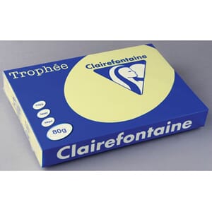 KOPIPAPIR TROPHEE A3 80G SITRONGUL (500)