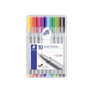 FIBERPENN TRIPLUS FINELINER 0,3MM(10 ASS