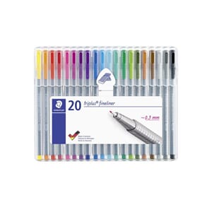 FIBERPENN TRIPLUS FINELINER 0,3MM(20 ASS