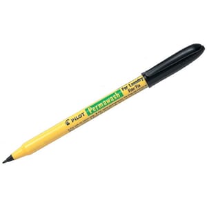 MERKEPENN PILOT TEKSTIL SORT