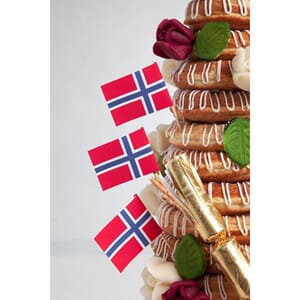 KAKEFLAGG PÅ PINNE (20)