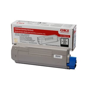 TONER OKI 43865724 8K SORT