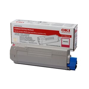 TONER OKI 43865722 6K RØD