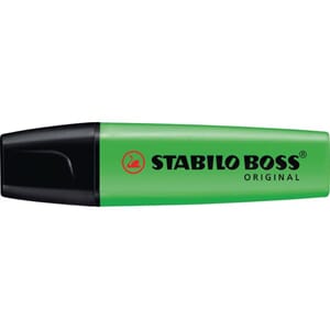 TEKSTMARKER STABILO BOSS GRØNN