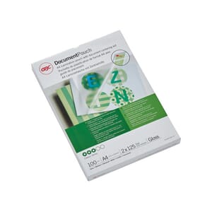 LAMINERINGSLOMME A4 GLOSS 125MY( 100) GBC