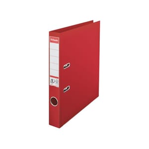 SMALORDNER NO1 A4 50MM RØD ESSELTE 811430