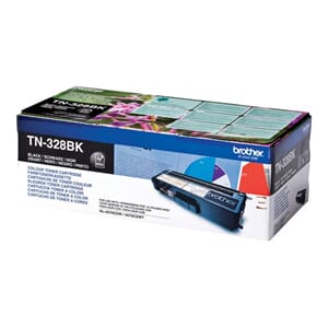 TONER BROTHER TN328BK 6K SORT