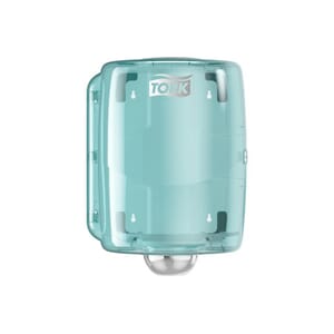 DISPENSER TORK SENTERRULL W2 HVIT/TURKIS