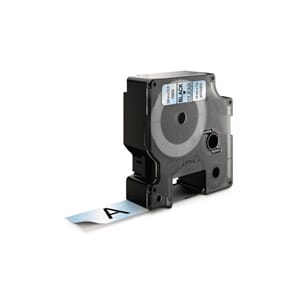 TAPE DYMO D1 19MM X 7M SORT/KLAR