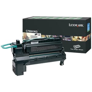 TONER LEXMARK C792A1KG 6K SORT