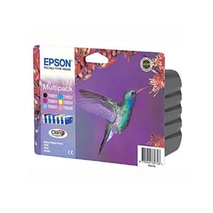 BLEKK EPSON T0807 CLARIA MULTIPACK