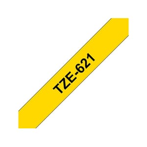 TAPE BROTHER TZE-621 9MMX8M SORT/GUL