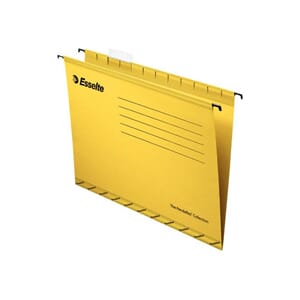 HENGEMAPPE ESSELTE STANDARD A4 GUL