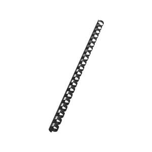 PLASTSPIRAL LEITZ 12MM SORT (100)