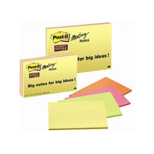 POST-IT SUPERS 149X200MM RIO (4) 6845-SS