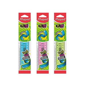 LINJAL MAPED TWIST'N FLEX ASS. 15CM