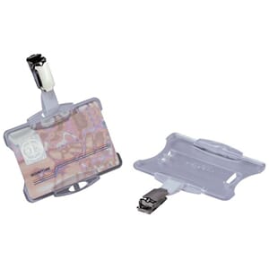 KORTHOLDER DURABLE M/KLIPS KLAR