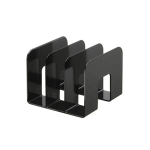 BOKSTØTTE DURABLE TREND 3 ROM SORT