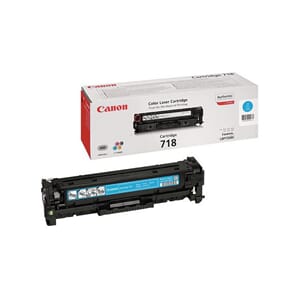 TONER CANON 718C 2.9K BLÅ