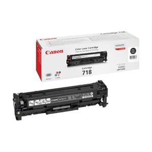TONER CANON 718BK 3.4K SORT