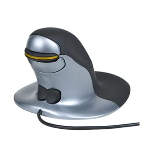 MUS ERGONOMISK PENGUIN VERTIKAL M/TRÅD