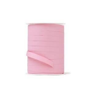 GAVEBÅND MATT STRUKTUR LYS ROSA 10MM X 250M