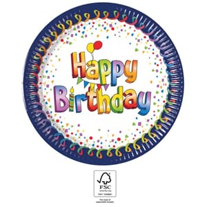 PAPPTALLERKEN HAPPY BIRTHDAY 23CM (8)