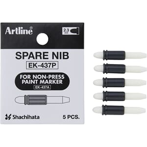 ARTLINE NON-PRESS 437A SPARE NIB (5)