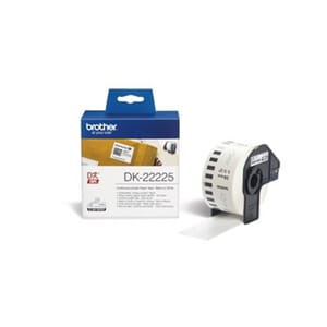 ETIKETTRULL BROTHER LØPENDE LENGDE 38MM X 30,48MTR HVIT
