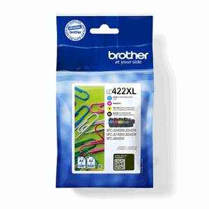 BLEKK BROTHER LC422XLVALDR CMYBK VALUE PACK