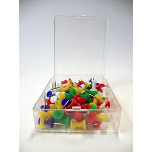 KARTNÅLER PUSH-PIN (100)