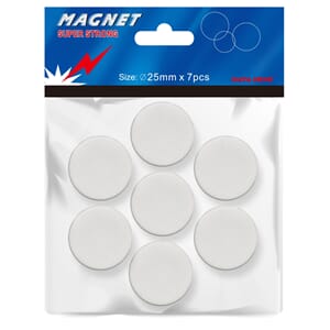 MAGNETER 25MM HVIT (7)