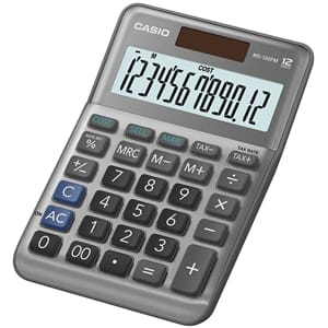 BORDREGNER CASIO MS-120FM MINI SØLV