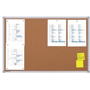 KORKTAVLE 90X120CM ALURAMME SCRITTO