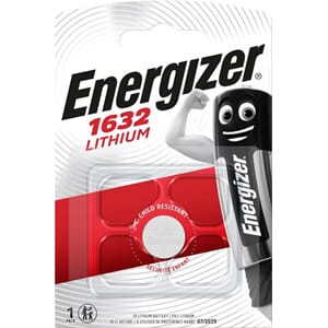 BATTERI ENERGIZER LITHIUM CR1632