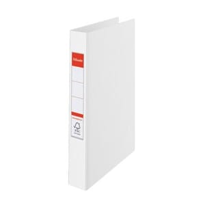 RINGPERM ESSELTE A4 25MM 2R HVIT