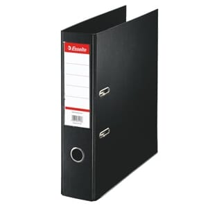 BREVORDNER ESSELTE PP A4/75 SORT STANDARD