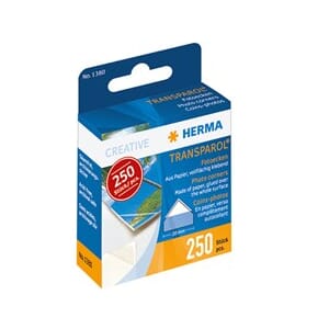 HERMA FOTOHJØRNER (500) TRANSPAROL