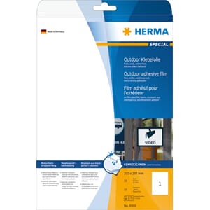 HERMA UTENDØRSETIKETTER 210X297 A4 (10)